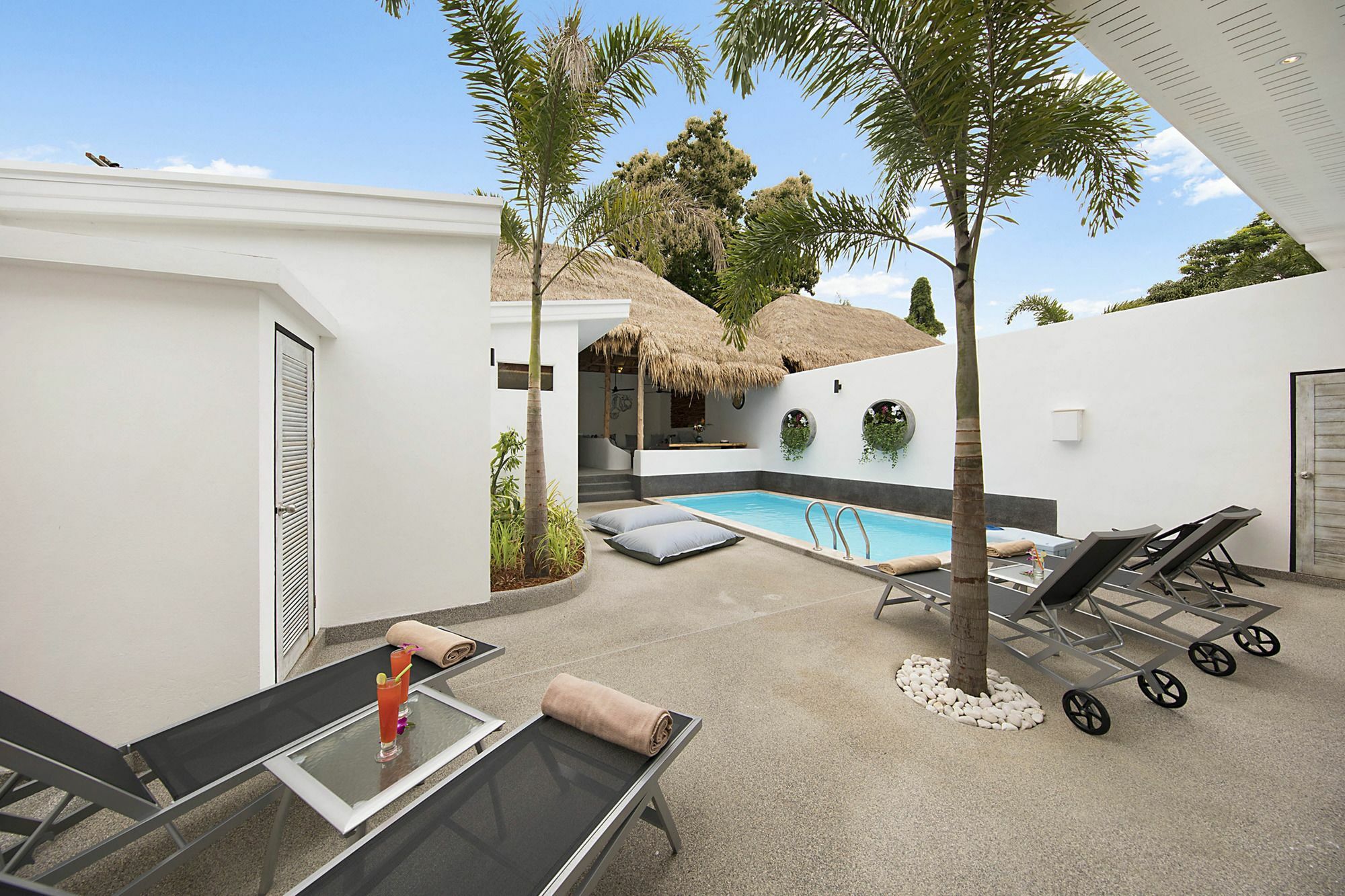 Aditaya Pool Beach Villas Bophut Exterior photo