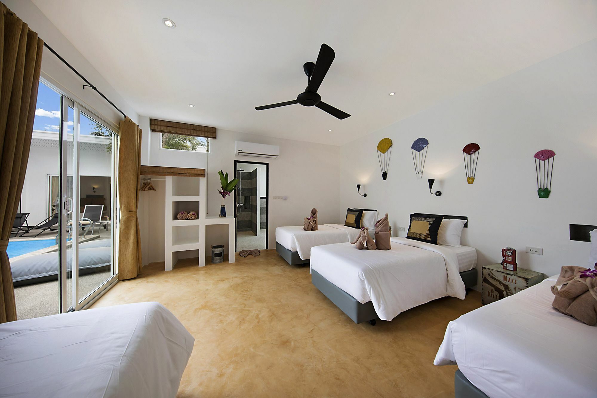 Aditaya Pool Beach Villas Bophut Exterior photo